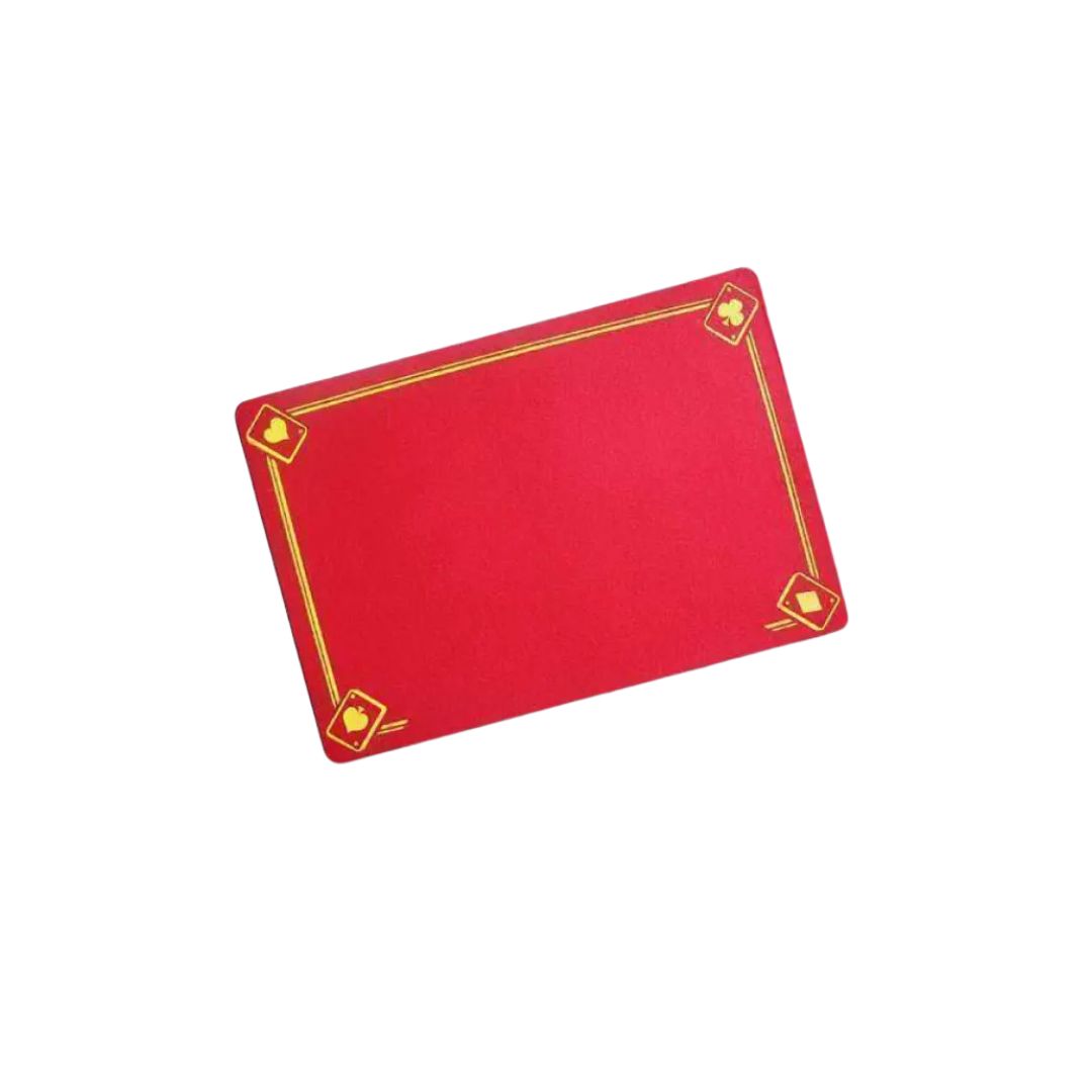Tappetino Professionale per Close Up - 4 Assi Rosso - 40 cm x 28 cm