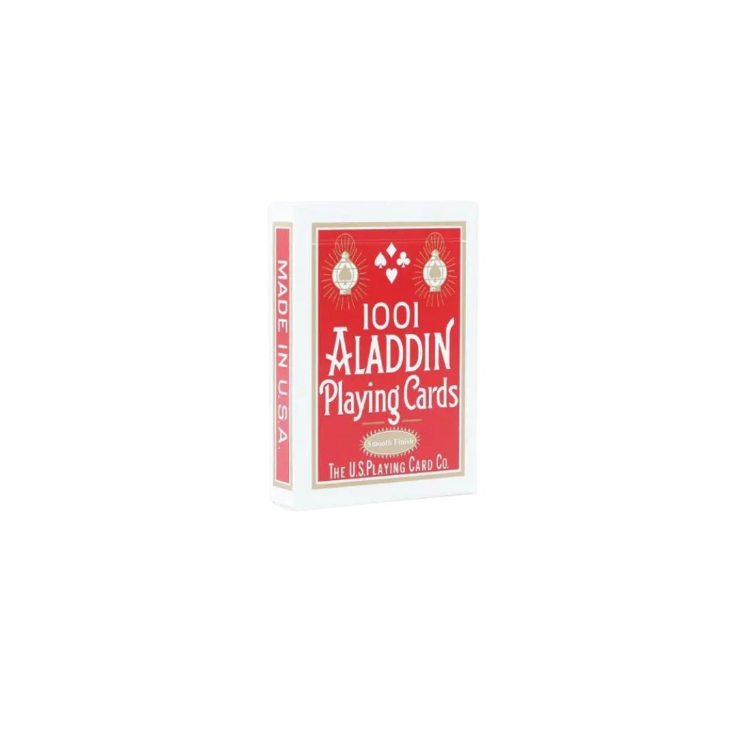 Mazzo di carte Aladdin Smooth Finish - dorso rosso