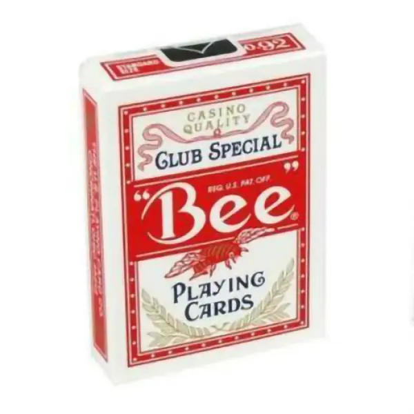 Mazzo di carte Bee - dorso Rosso